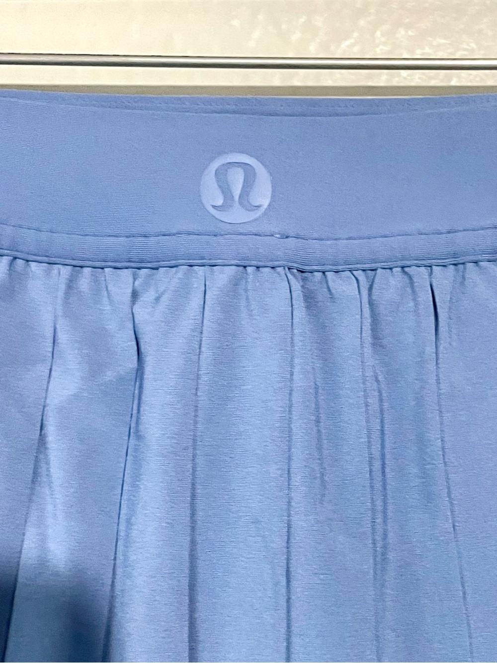 lululemon athletica Pleated Mini Skirt in Dusty Blue - Picture 7 of 9